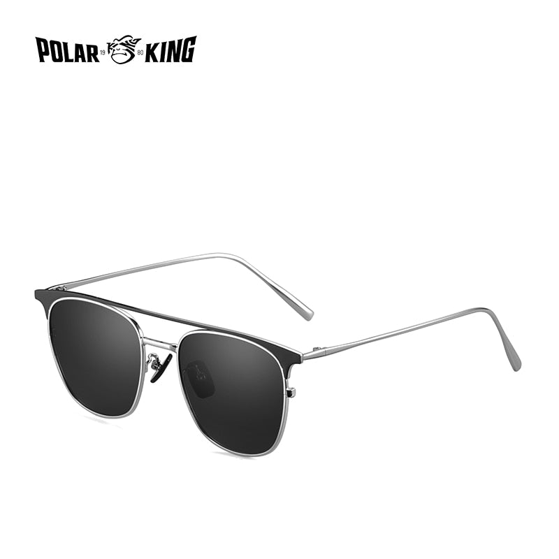 UV Polarized Designer Metal Frame Mirror Sunglasses