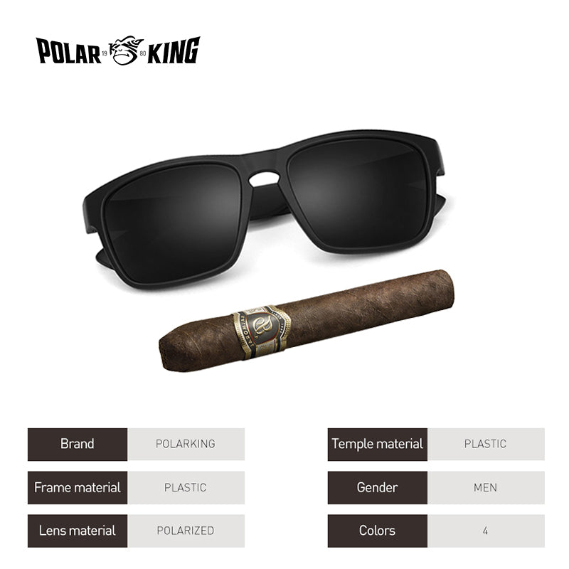 UV400 Plastic Polarized Sunglasses for Men