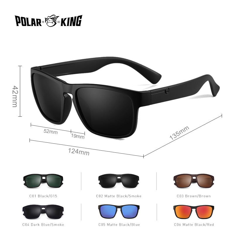 UV400 Plastic Polarized Sunglasses for Men