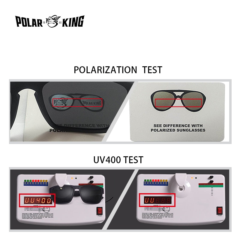 UV400 Plastic Polarized Sunglasses for Men
