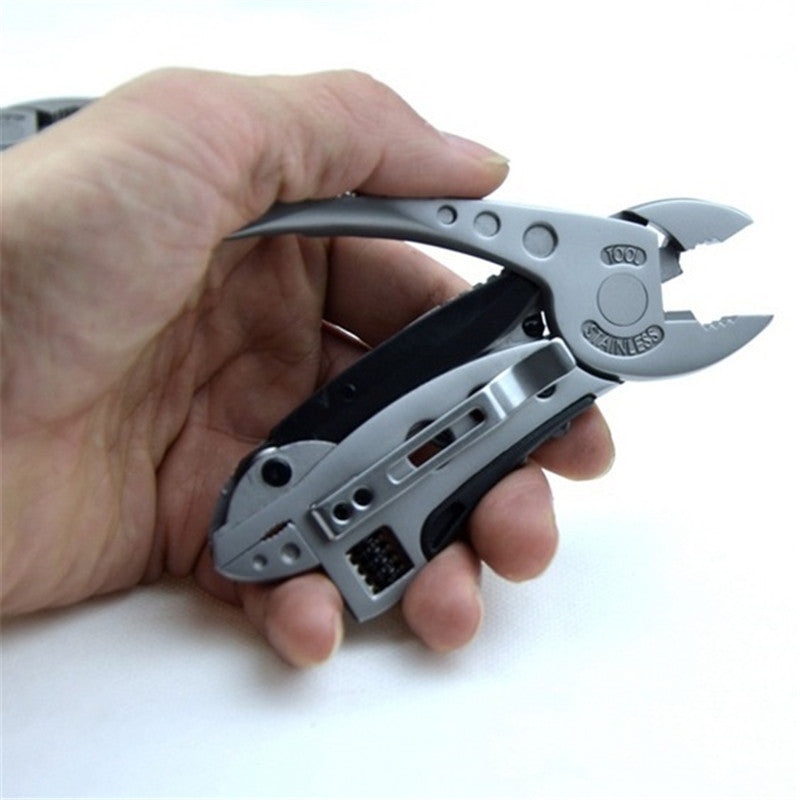 Portable Folding Multifunction Wrench Jaw+Screwdriver+Pliers+Knife Multi Tool Set Survival Gear Mini Tools Pocket Multitool
