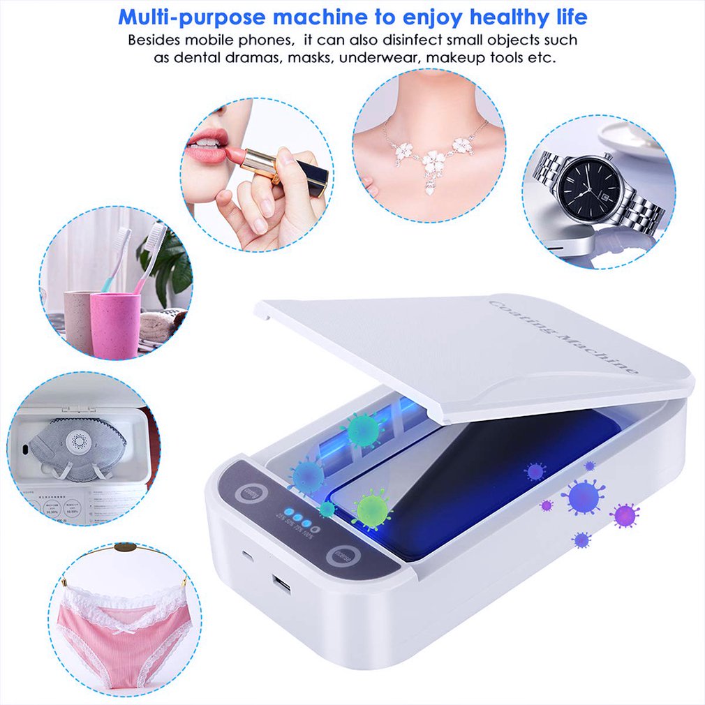 Portable UV Cellphone Sterilizer Box