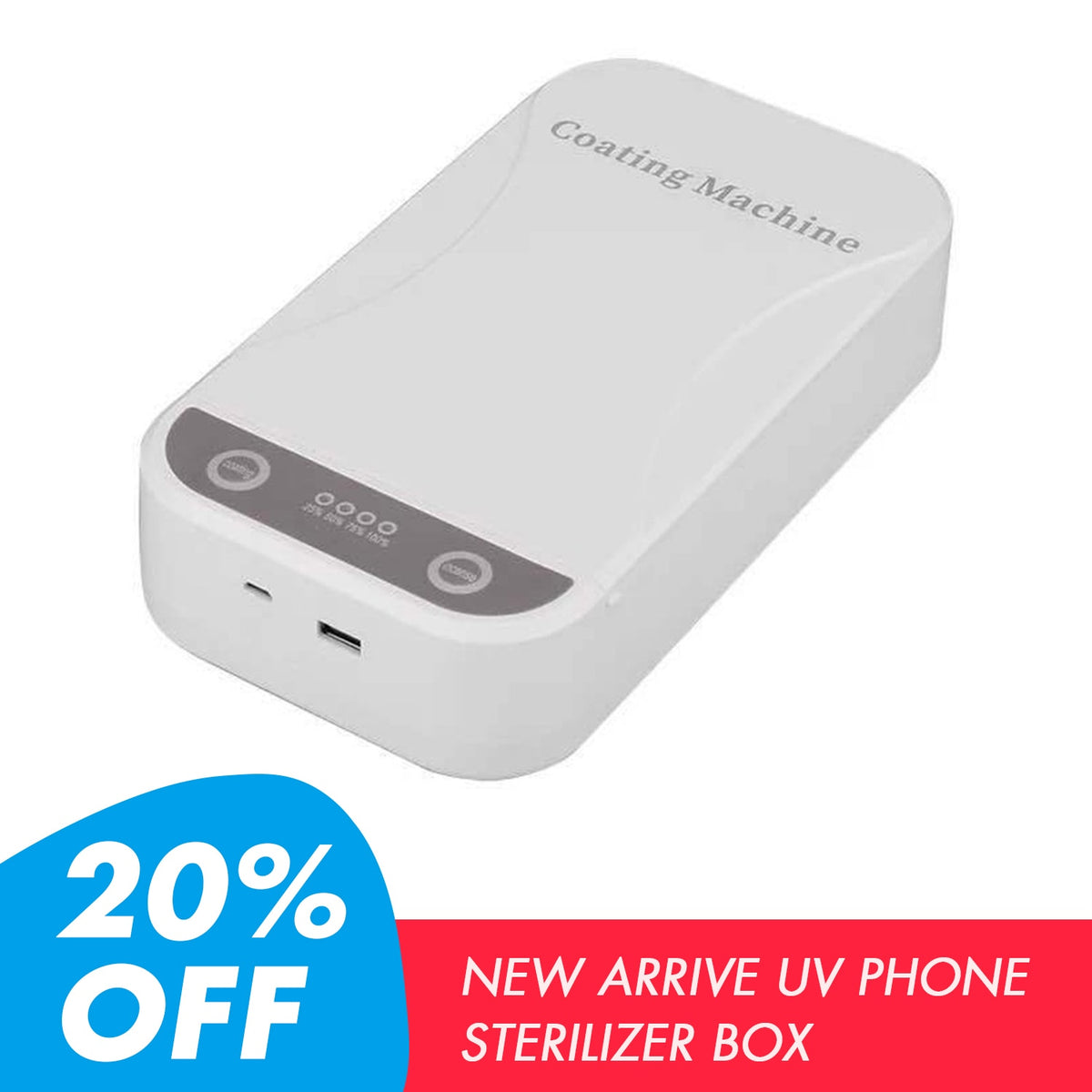 Portable UV Cellphone Sterilizer Box