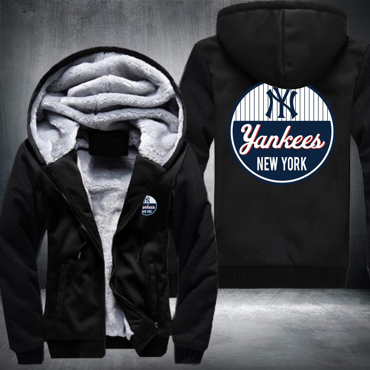 MLB NEW YORK YANKEES THICK FLEECE JACKET