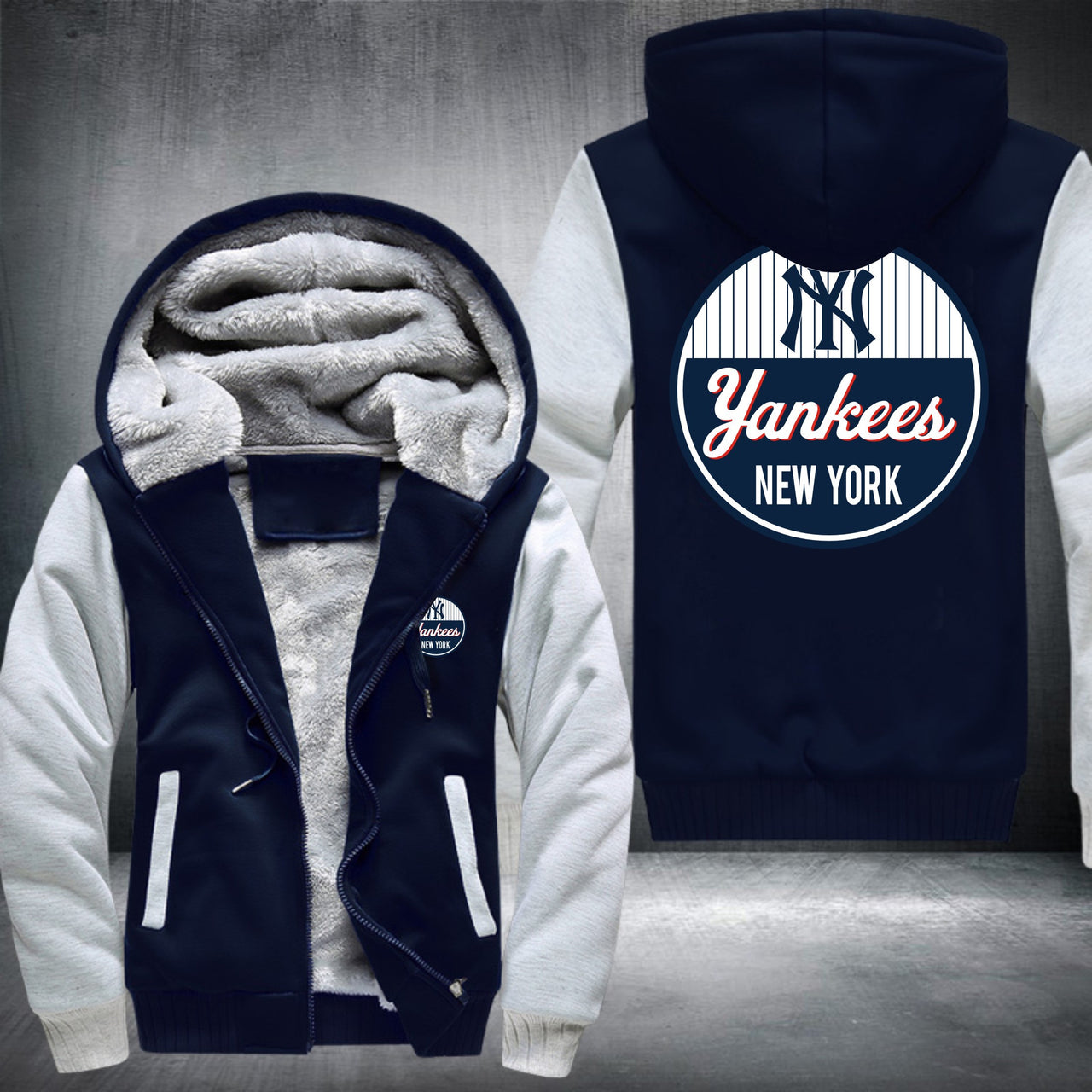 MLB NEW YORK YANKEES THICK FLEECE JACKET