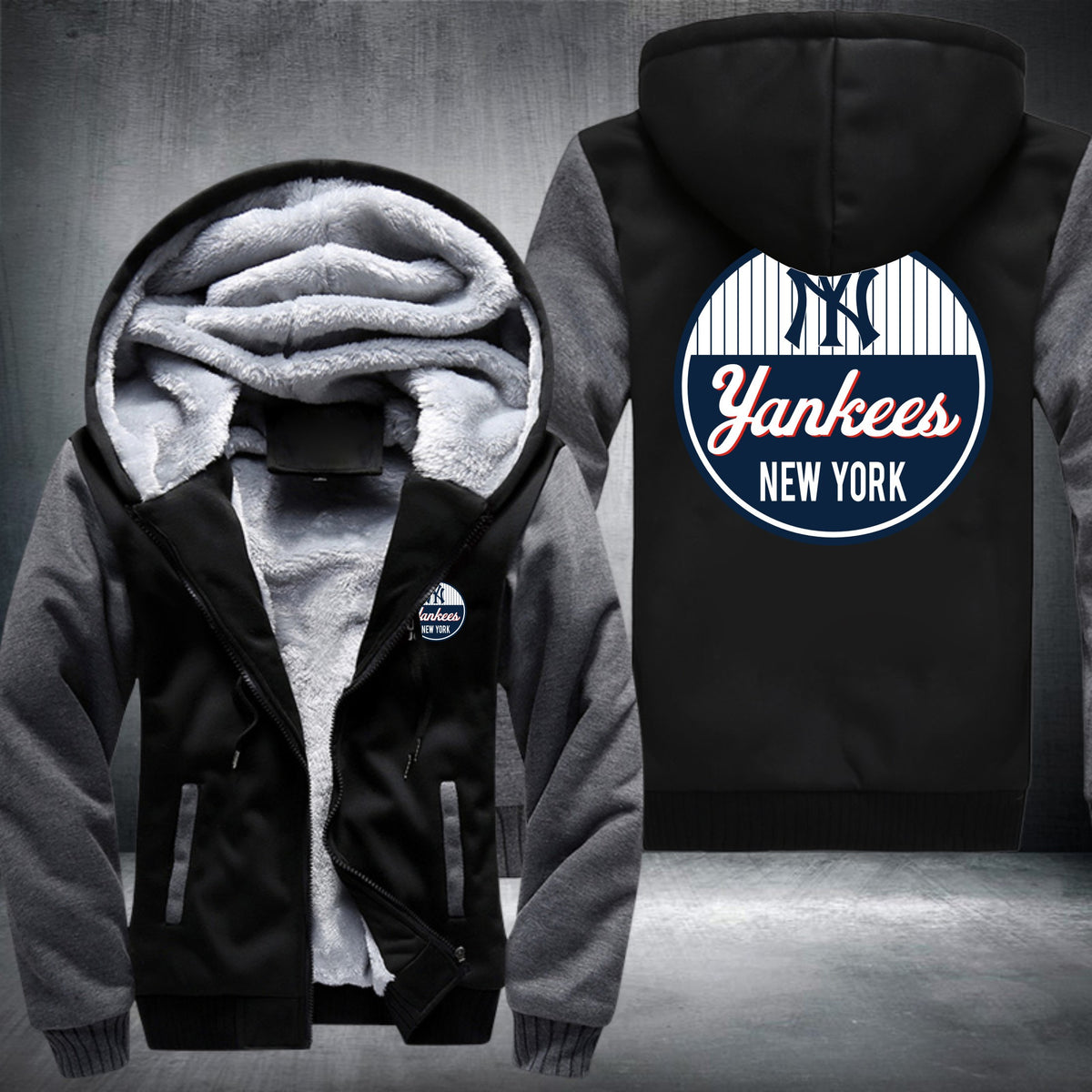 MLB NEW YORK YANKEES THICK FLEECE JACKET