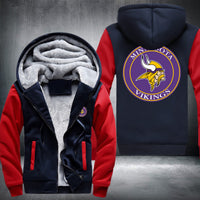 Thumbnail for NFL MINNESOTA VIKINGS LOGO THICK FLEECE JACKET
