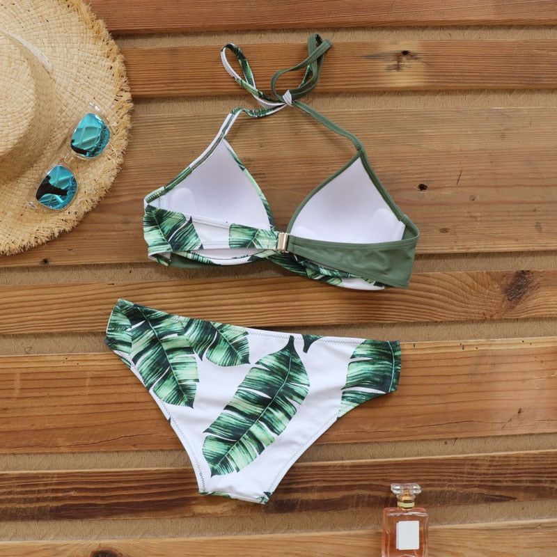 Riseado Sexy Push Up Bikinis Set Swimwear