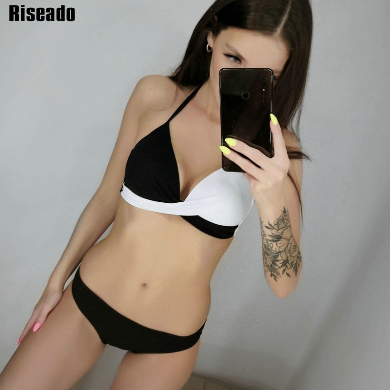 Riseado Sexy Push Up Bikinis Set Swimwear