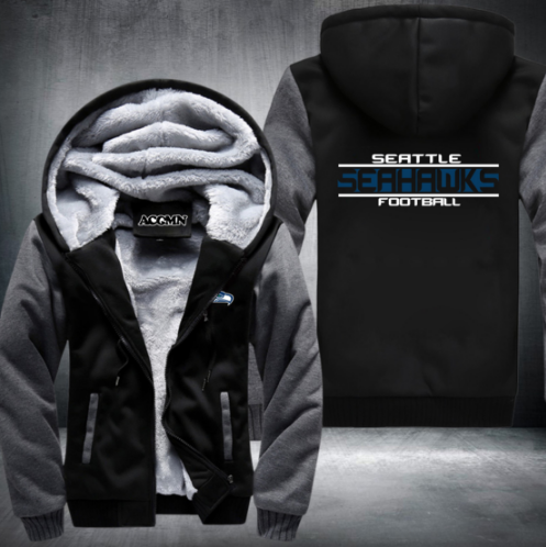NFL SEATTLE SEAHAWKS THICK FLEECE JACKET