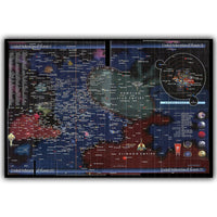 Thumbnail for STAR TREK Known Universe UFP Poster Silk Fabric Poster Wall Art