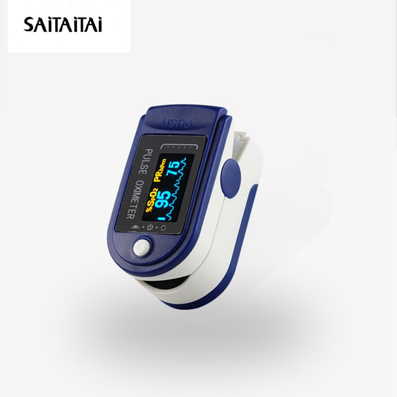 Health Care LED Digital Fingertip Pulse Oximeter