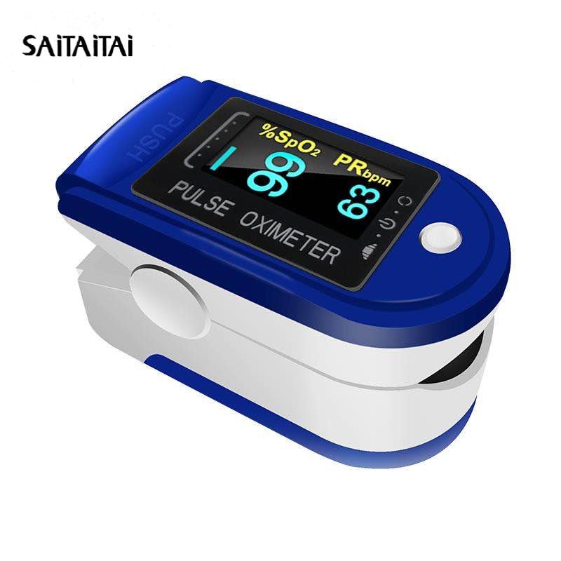 Health Care LED Digital Fingertip Pulse Oximeter