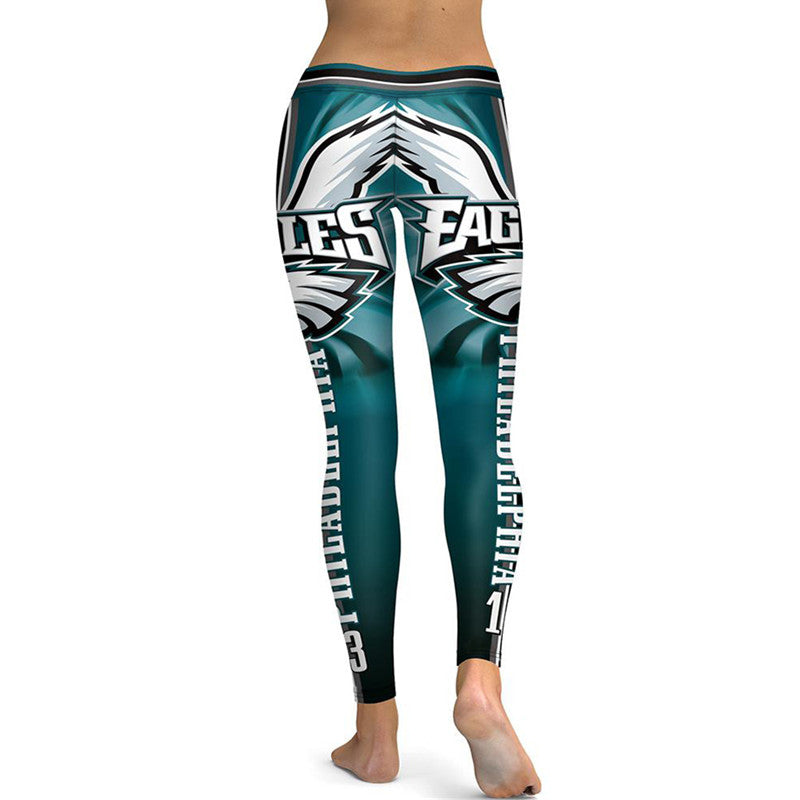PHILADELPHIA EAGLES 3D Allover Print Womens Leggings Yoga Pants