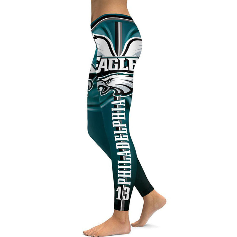 PHILADELPHIA EAGLES 3D Allover Print Womens Leggings Yoga Pants
