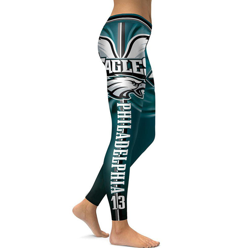 PHILADELPHIA EAGLES 3D Allover Print Womens Leggings Yoga Pants