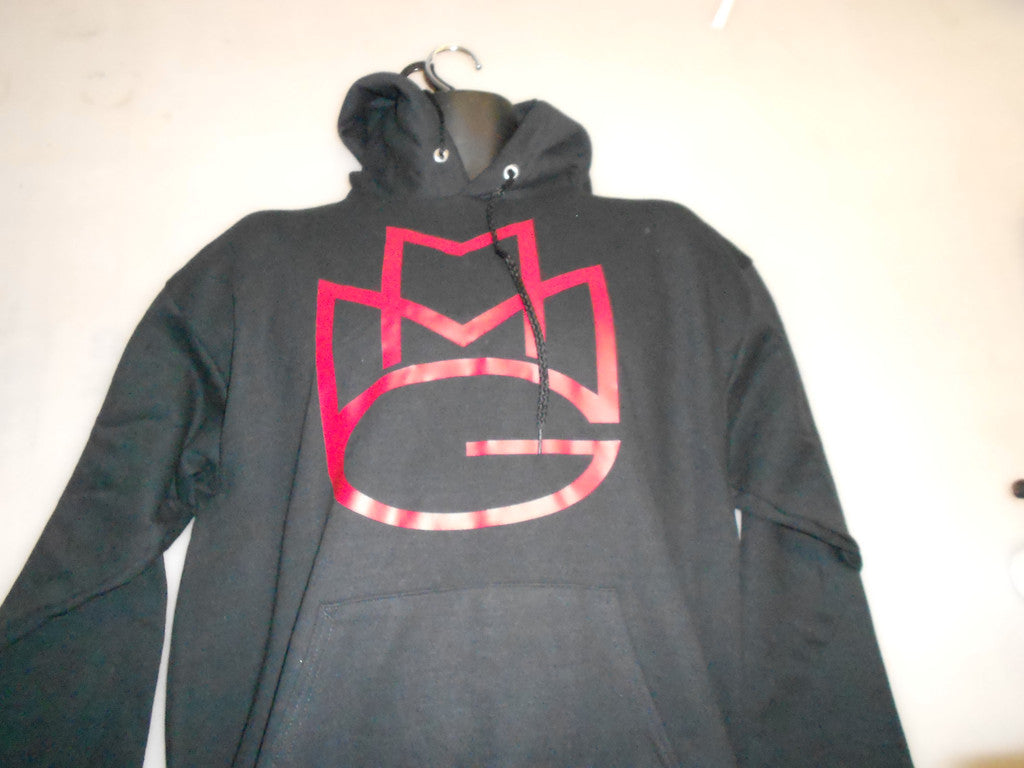 Maybach Music Hoodie:Black With Red Print - TshirtNow.net - 2