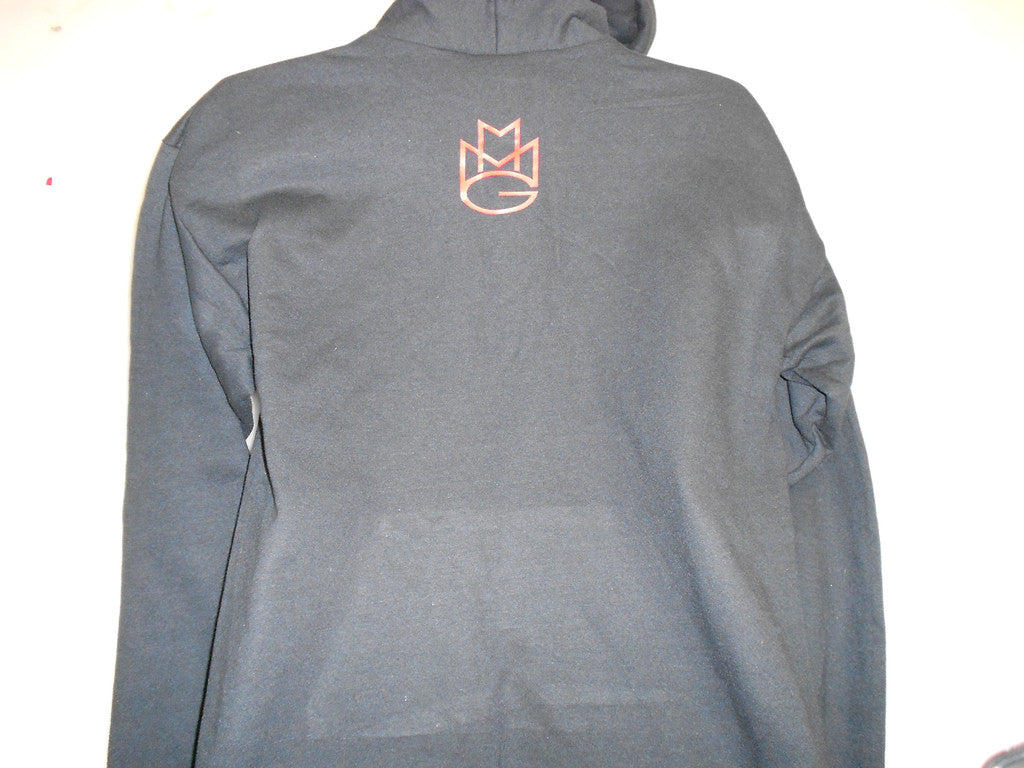 Maybach Music Hoodie:Black With Red Print - TshirtNow.net - 3