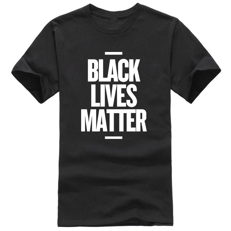 Black Lives Matter - Men's Casual Cotton Short Sleeve T Shirt
