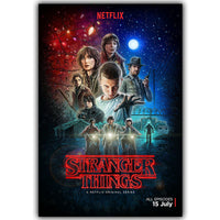 Thumbnail for Stranger Things TV Movie Poster Silk Art Print Poster