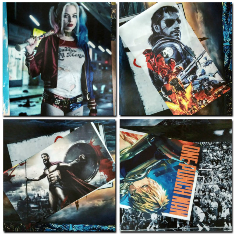 Stranger Things TV Movie Poster Silk Art Print Poster