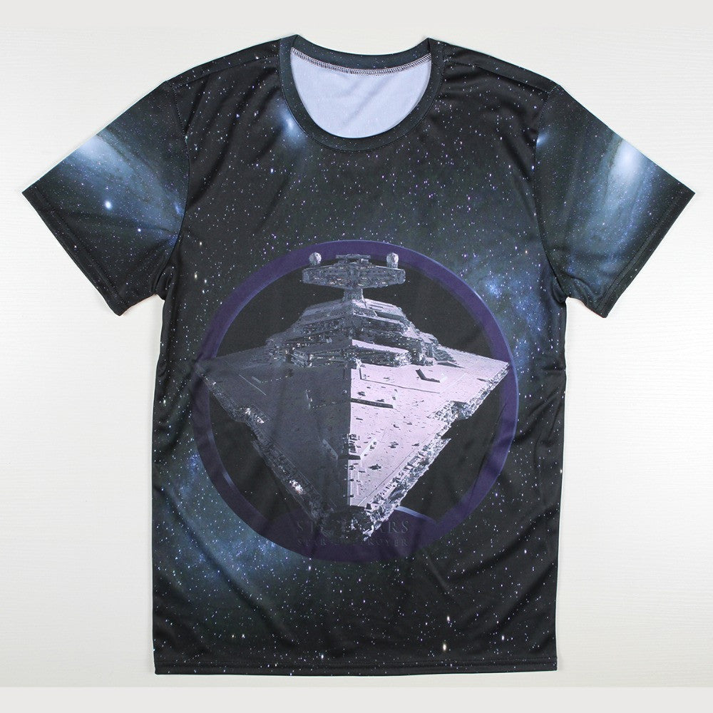 Star Wars Star Destroyer 3D Allover Print Tshirt - TshirtNow.net - 1