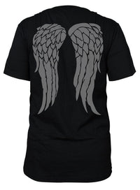 Thumbnail for The Walking Dead Daryl Dixon Winged Back Tshirt - TshirtNow.net - 2