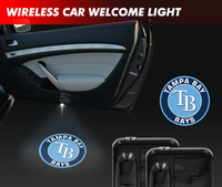 Thumbnail for 2 MLB TAMPA BAY RAYS WIRELESS LED CAR DOOR PROJECTORS