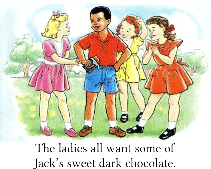 Childhood The Ladies All Want Some of Jack's Sweet Dark Chocolate White Tshirt