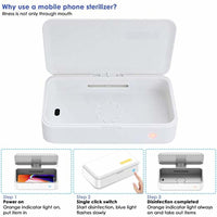 Thumbnail for UV Smartphone Sanitizer | Patented & Clinically Proven UV Light Disinfector