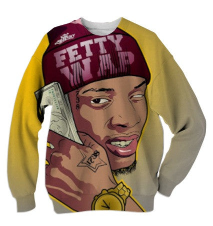 Fetty Wap Allover 3D Print Hoodie Sweatshirt - TshirtNow.net