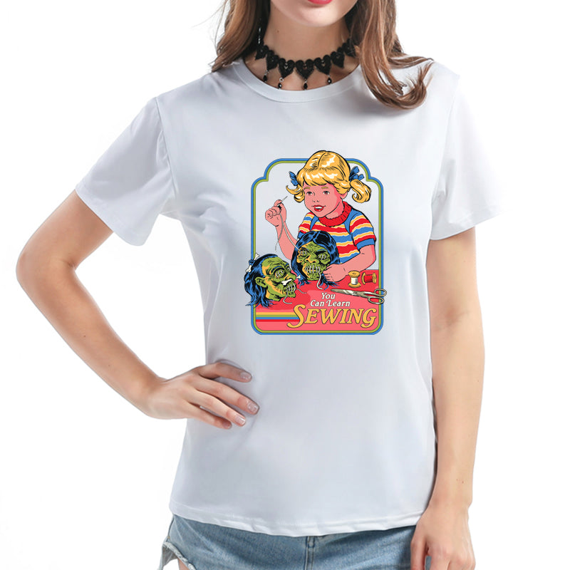 Childhood You Can Learn Sewing Tshirt
