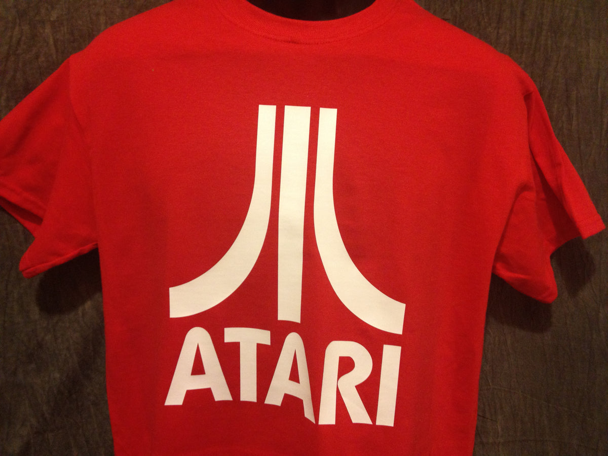 Atari Logo Tshirt: Red With White Print - TshirtNow.net - 4