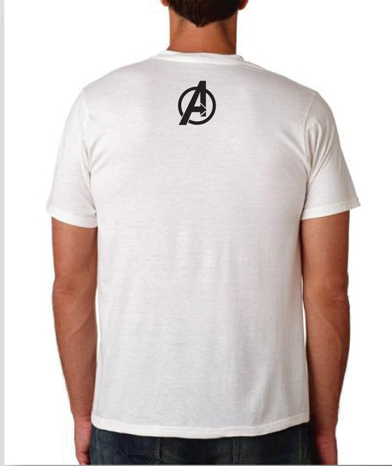 The Mighty Avengers Tshirt "splatter design" - White Tshirt. - TshirtNow.net - 3