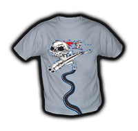 Thumbnail for Airbrush Skull Tshirt - TshirtNow.net