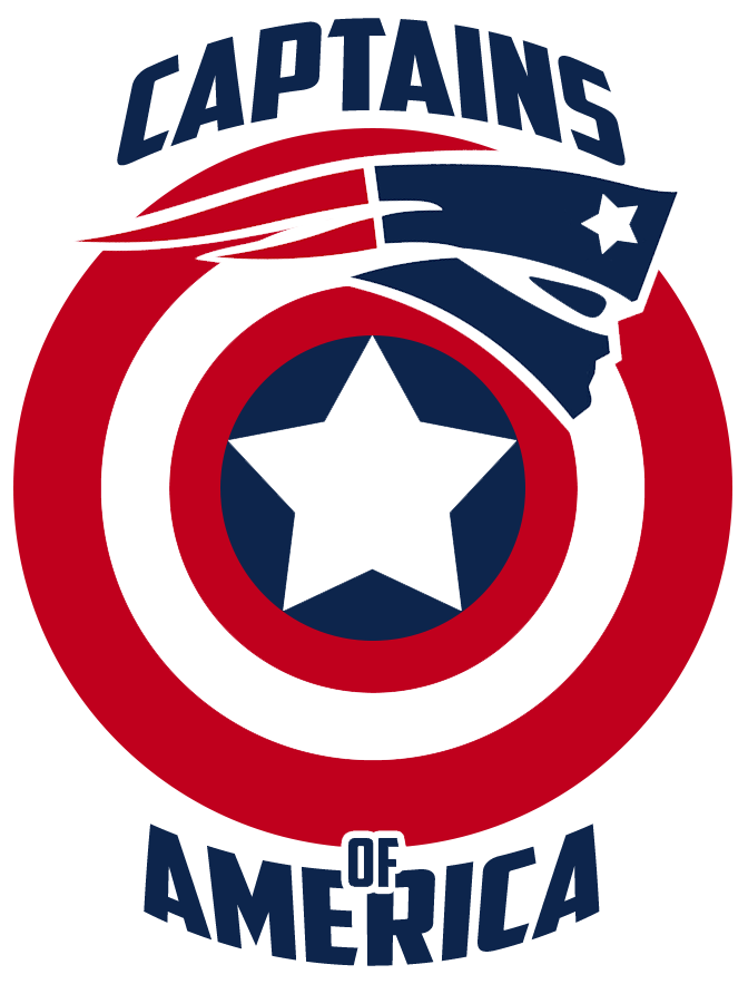 NFL Patriots America's Captains White Tshirt - TshirtNow.net - 2