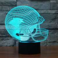 Thumbnail for NFL CAROLINA PANTHERS 3D LED LIGHT LAMP