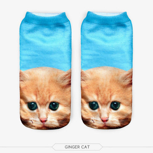3D CAT SOCKS