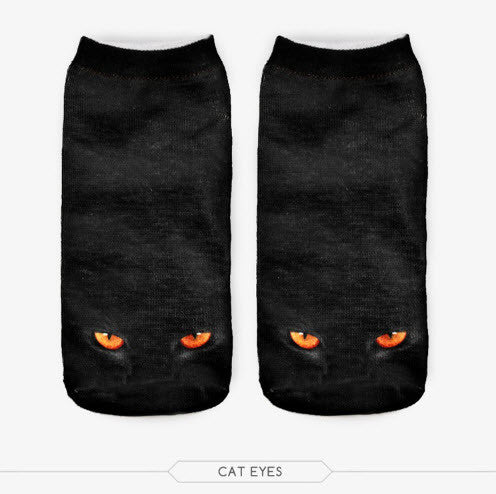 3D CAT SOCKS