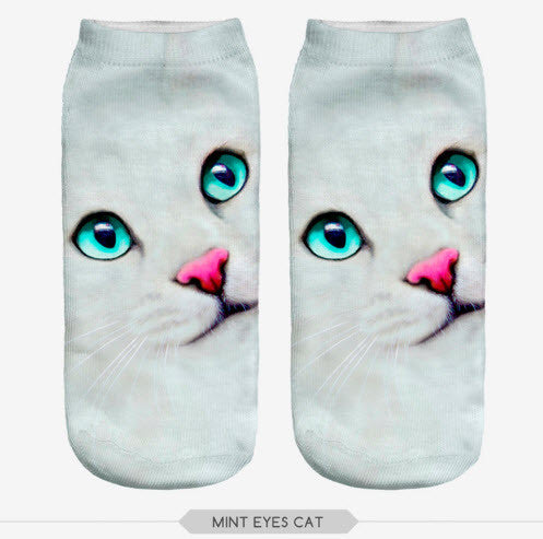 3D CAT SOCKS