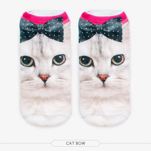 3D CAT SOCKS