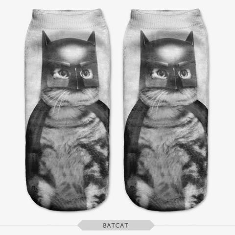 3D CAT SOCKS