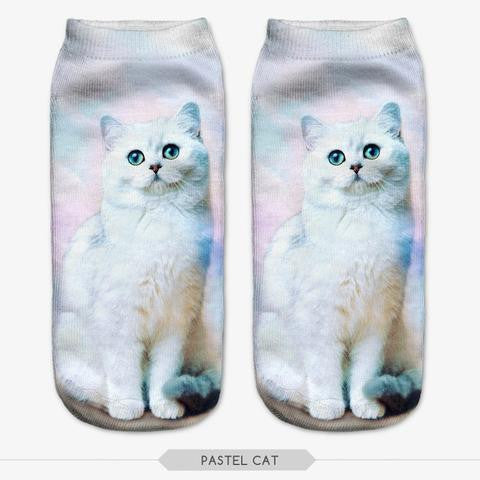 3D CAT SOCKS