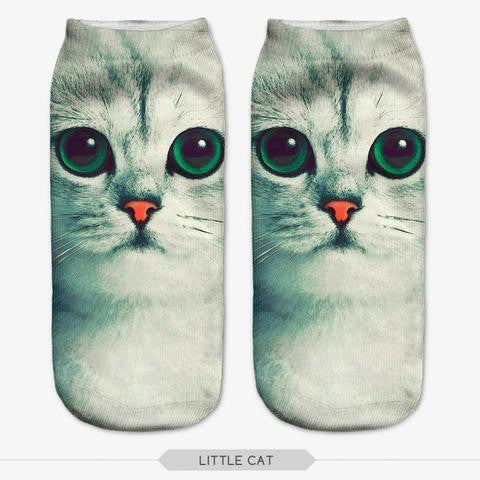 3D CAT SOCKS