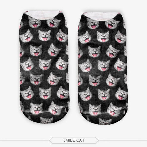 3D CAT SOCKS