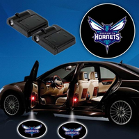 Thumbnail for 2 NBA CHARLOTTE HORNETS WIRELESS LED CAR DOOR PROJECTORS
