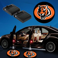 Thumbnail for 2 NFL CINCINNATTI BENGALS WIRELESS LED CAR DOOR PROJECTORS