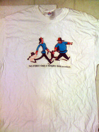 Thumbnail for Curious George Fireman Tshirt - TshirtNow.net - 4