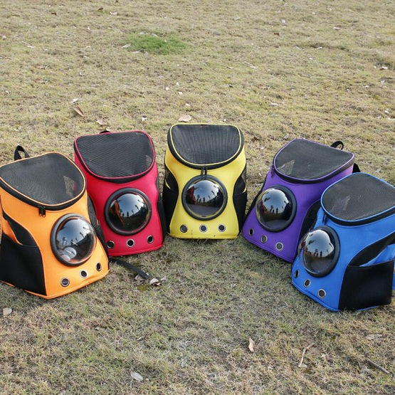 Cat Dog Astronaut Capsule Backpack