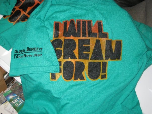 Global Benefit "I Will Scream For U" TShirt - TshirtNow.net - 1